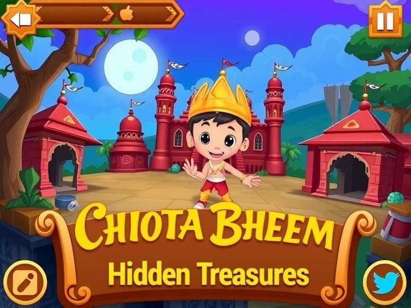 Chhota Bheem Hidden Treasures Gameplay Screenshot Chhota Bheem Hidden Treasures Gameplay Screenshot