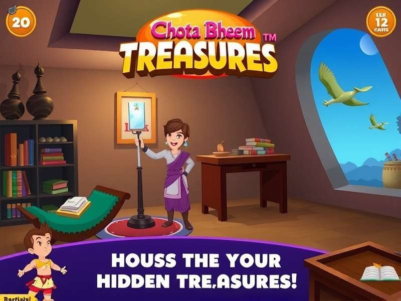 Chhota Bheem Hidden Treasures Game Screenshot Chhota Bheem Hidden Treasures Game Screenshot